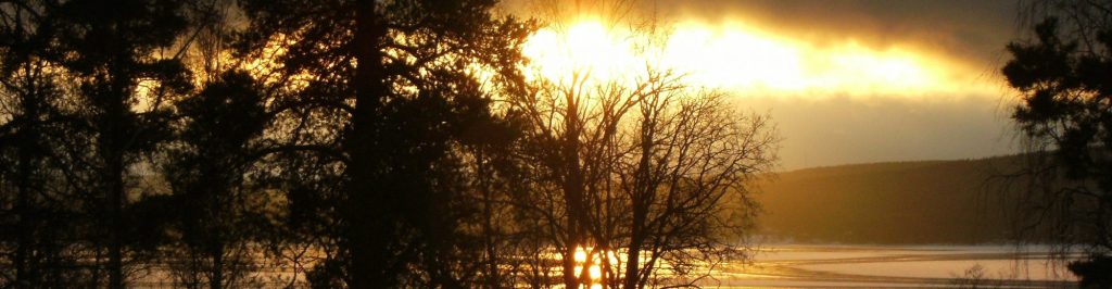 Utsikt över sjön Varpan.